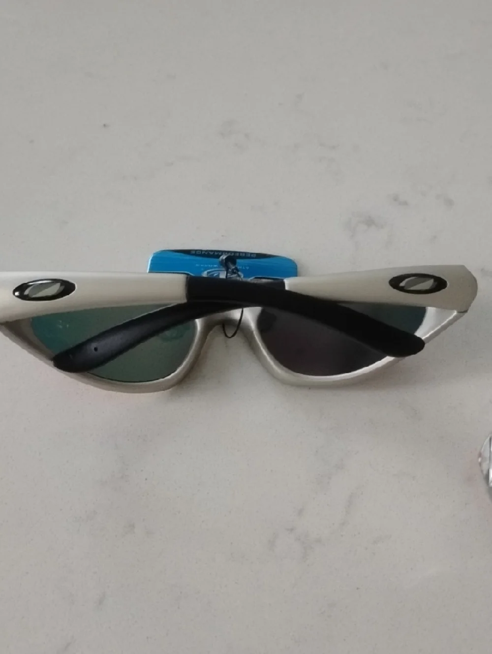 2 Pair Silver Frame Sunglasses with Orange-Red Mirror Lenses - Picture 2 of 13